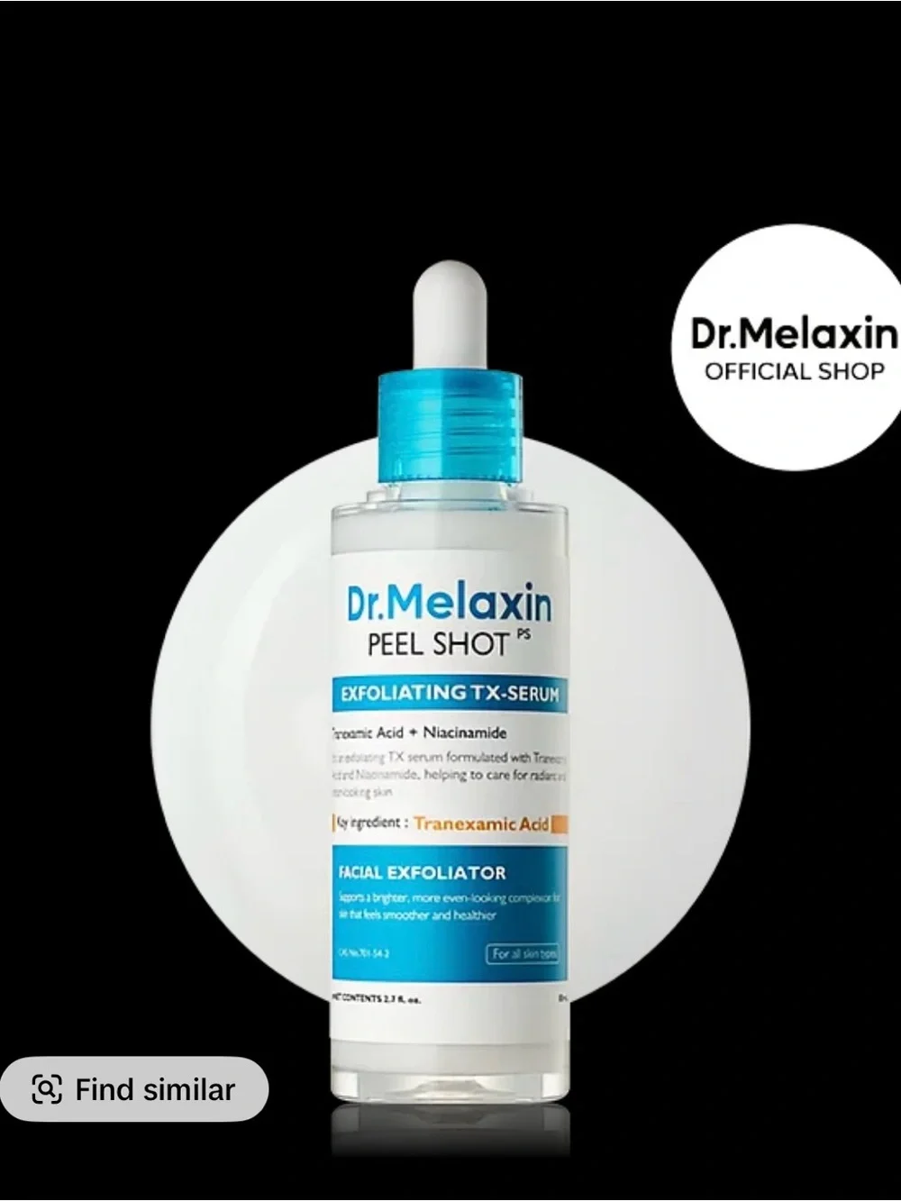 Peel Shot Exfoliating TX-Serum – Blue & White Facial Peel